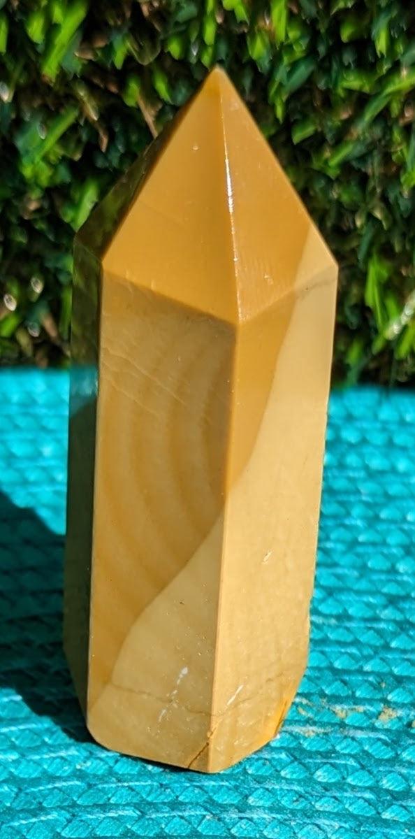 Yellow Mookaite Tower