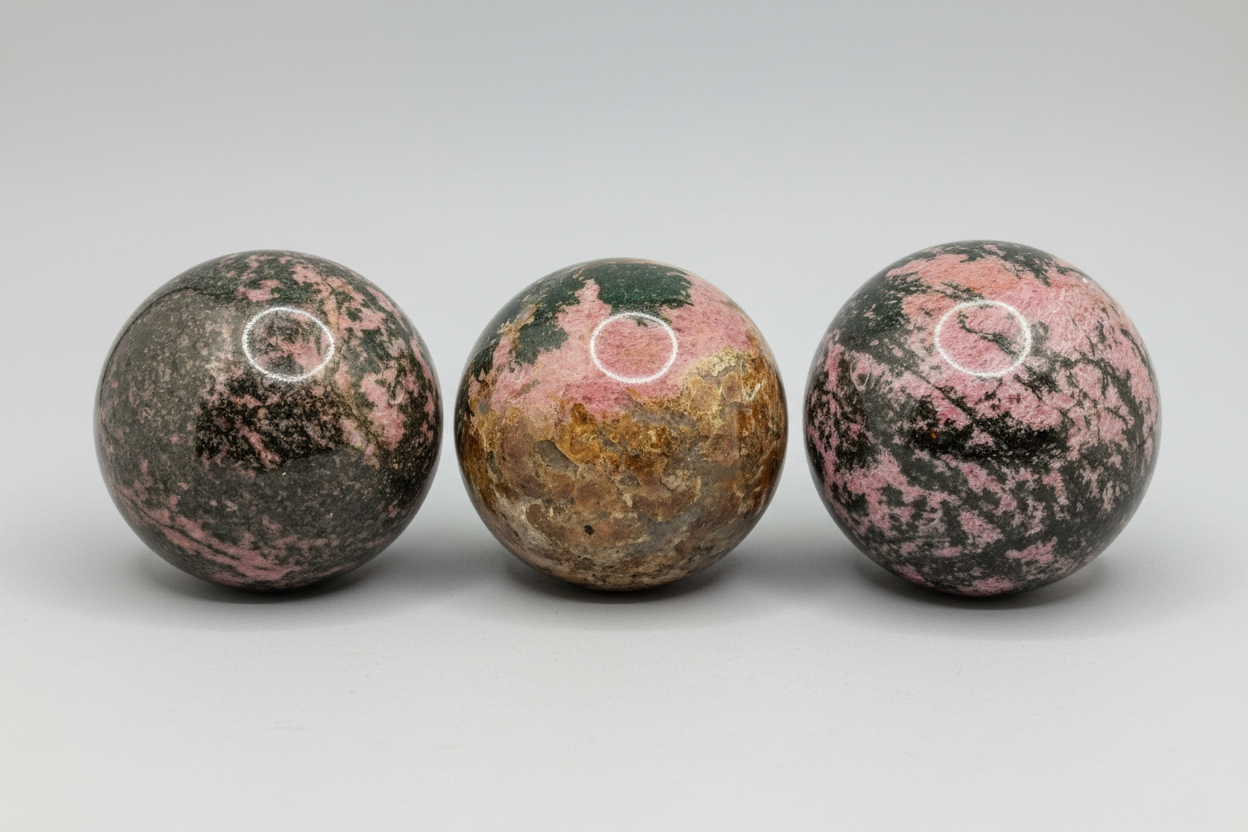 Rhodonite Sphere