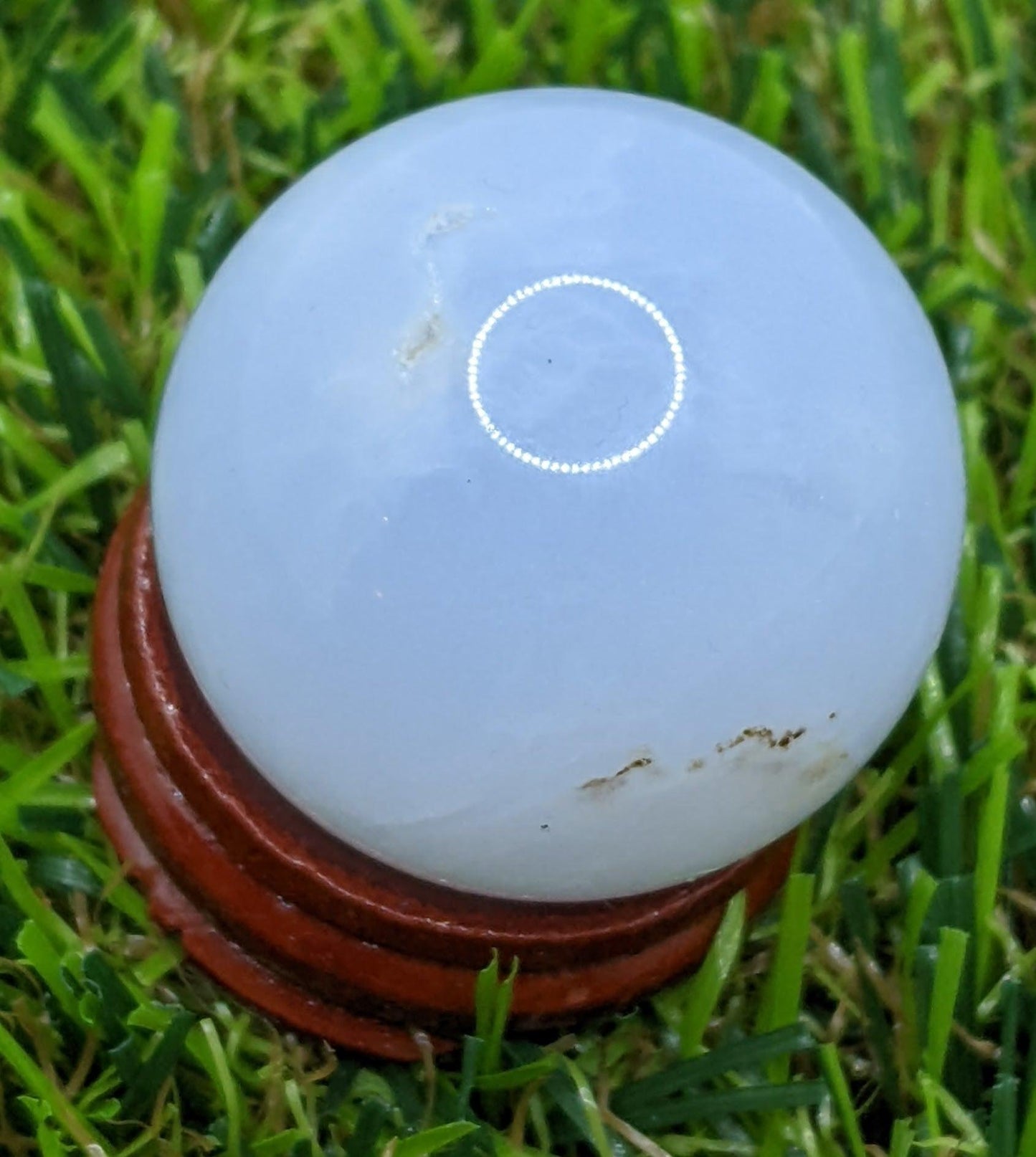 Blue Chalcedony Sphere 5cm