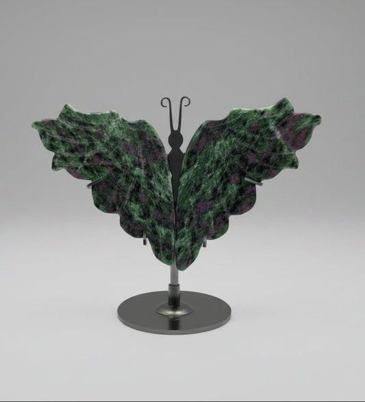 Anyolite Butterfly Sculpture