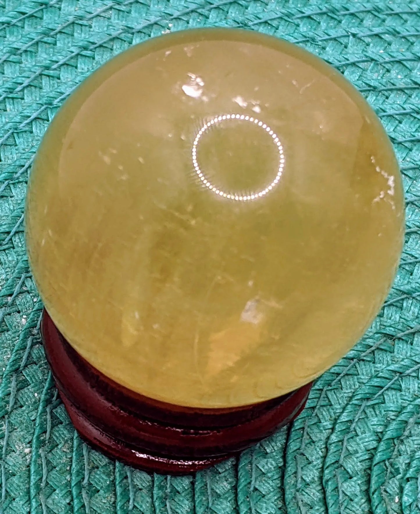 Honey Calcite Sphere