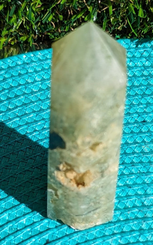 Prehnite Tower 9cm