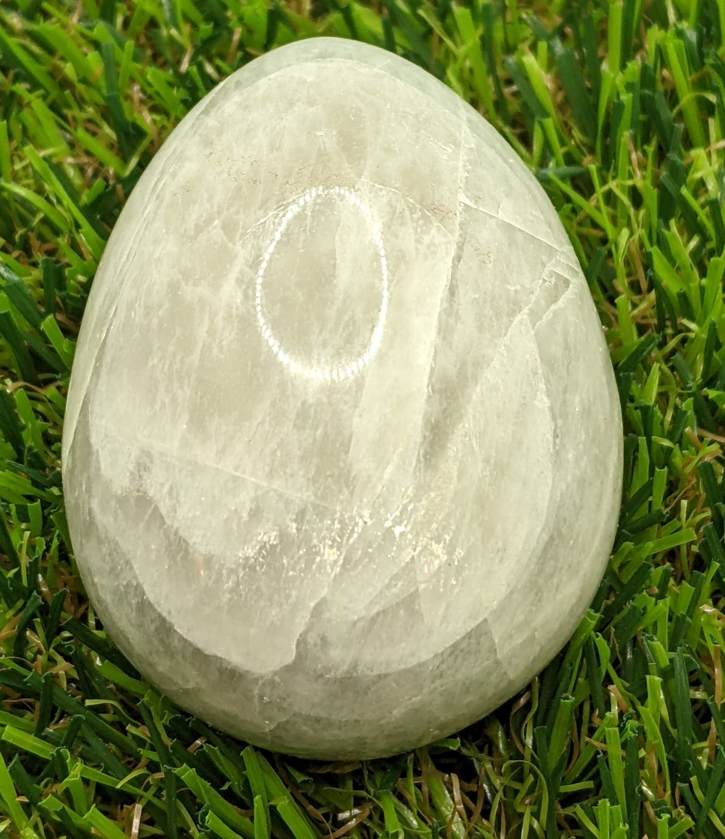 Rainbow Moonstone Egg
