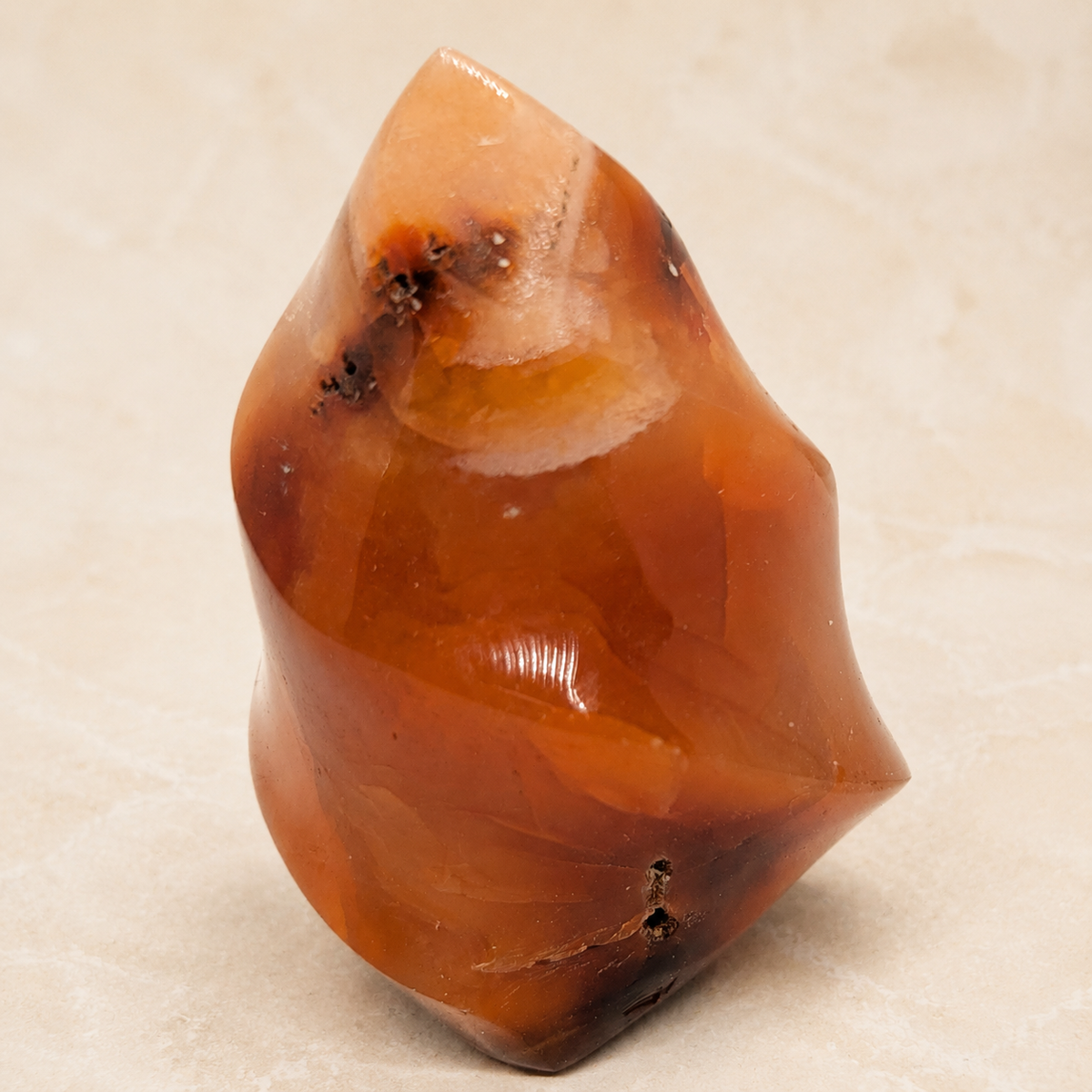 Carnelian Flame Carving – CFA