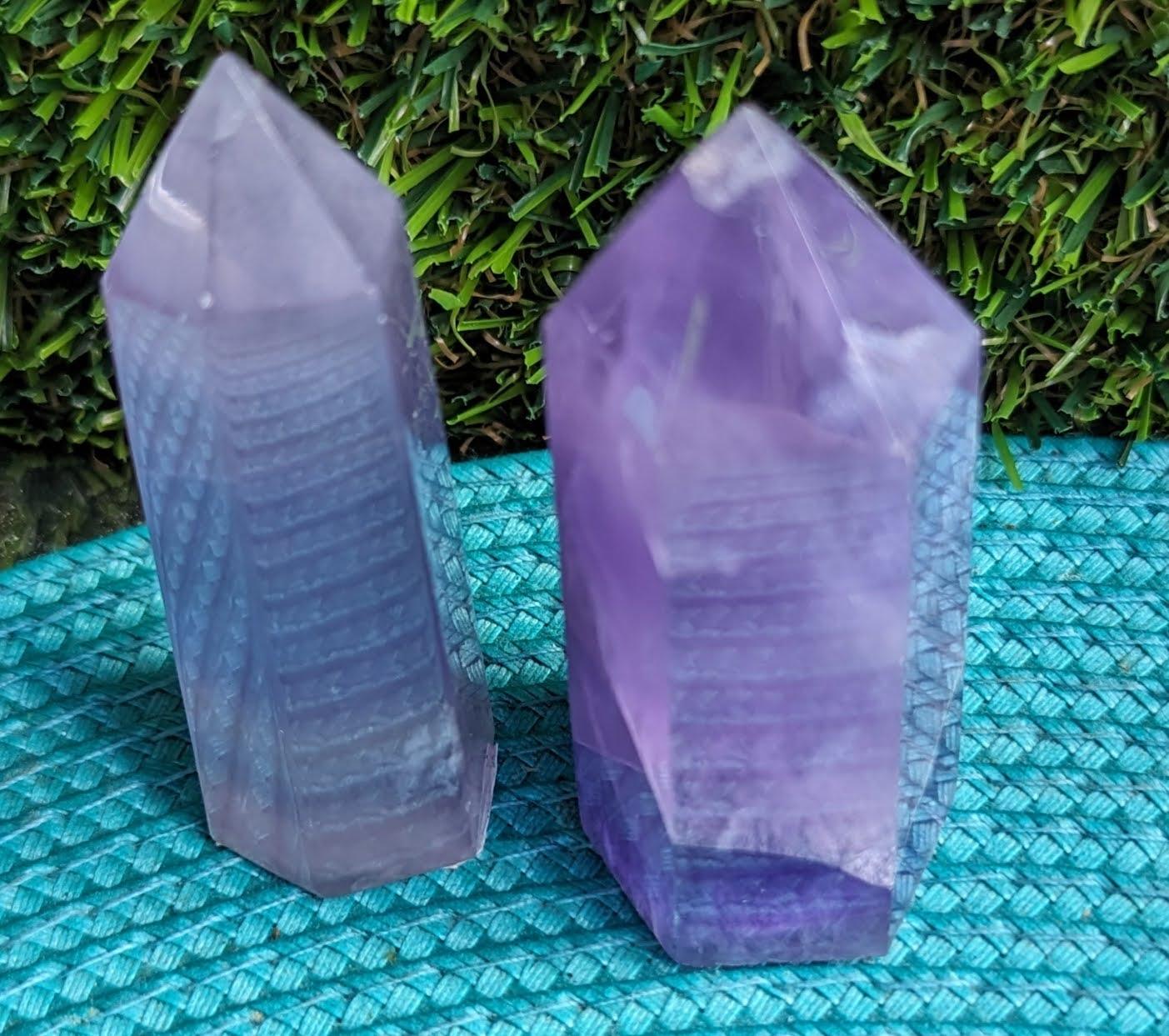 Purple Fluorite Tower