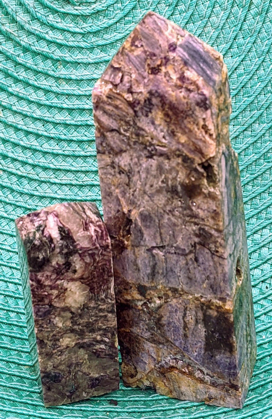 Purple Sphalerite Tower