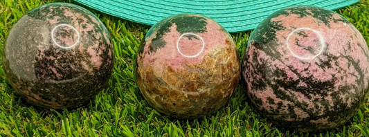 Rhodonite Sphere