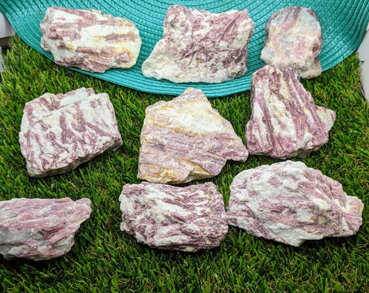 Pink Tourmaline Raw Stone