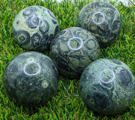 Kambaba Jasper Sphere