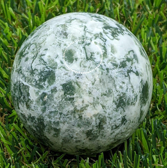 Green Moss Sphere 7cm