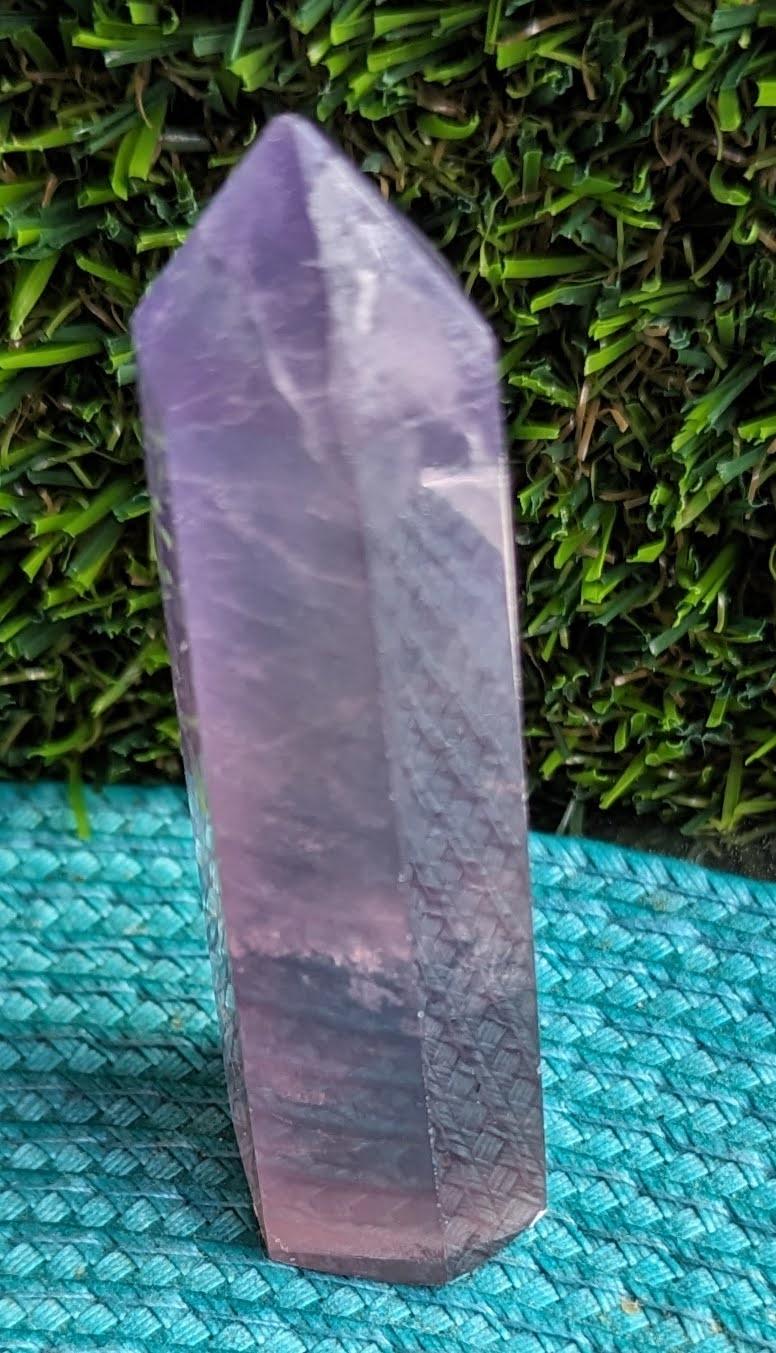 Purple Fluorite Tower