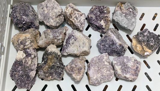 Lepidolite Raw Stone