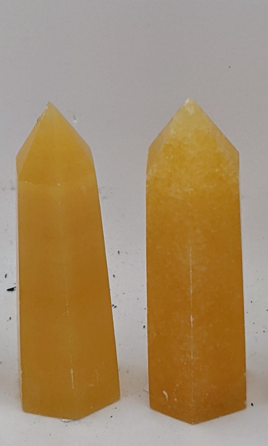 Orange Calcite Tower