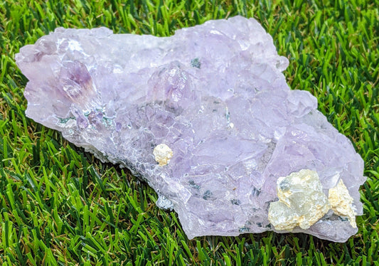 Pink Fluorite Raw Stone